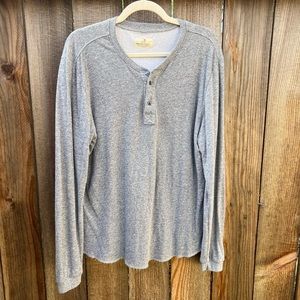Marine layer long sleeve button henley